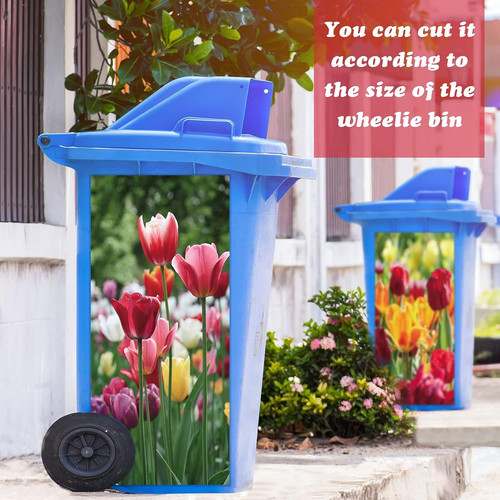 Pieces tulip wheelie bin - tulip,
