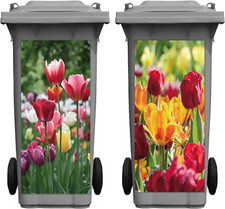 Tulip Wheelie Bin Stickers - 2